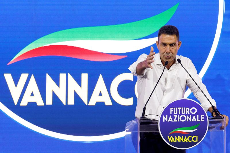 Italy's Vannacci gains establishment platform at elite business forum